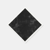 Black Velvet Elegant  Glam Glamour Party Servet (Hoek)