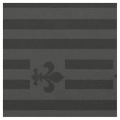 Black Velvet fleur de lis Stof (Close Up)