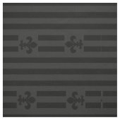Black Velvet fleur de lis Stof (Swatch)
