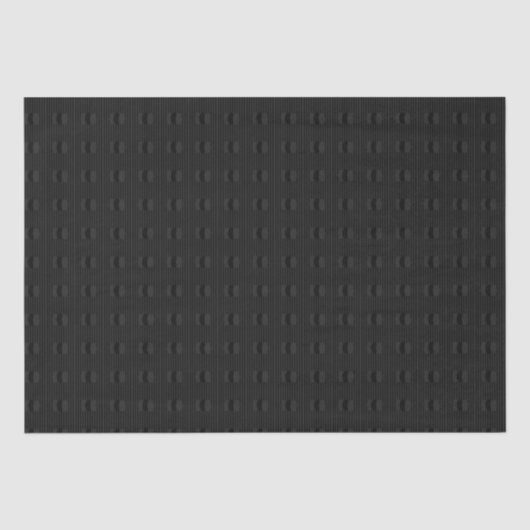 Black Velvet Ovals Tissuepapier (Voorkant)