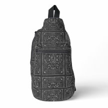 Black Vintage Sling Bag