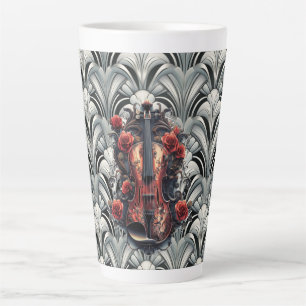Black Violin in Art Deco GMajor Keramische Latte M Mok