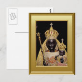 Black Virgin Mary en child Jesus Briefkaart (Voorkant / Achterkant)