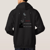 black vortex hoodie (Achterkant)