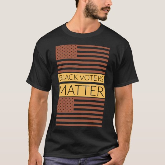 Black Voters Materie Essential T-shirt (Voorkant)