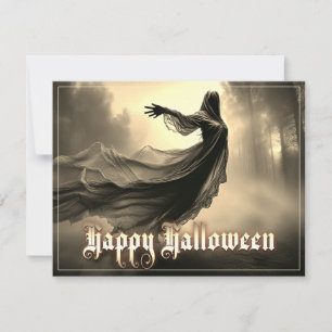 Black Vrouw Ghost in Hellscape - Halloween