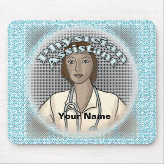 Black Vrouw Physician Assistant Muismat