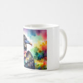 Black Vulture AREF1819 - Watercolor Koffiemok (Voorkant rechts)