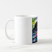 Black Vulture AREF1819 - Watercolor Koffiemok (Links)