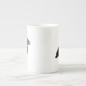 Black Vulture Bone China Mok (Voorkant)