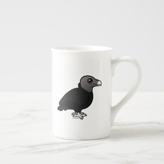 Black Vulture Bone China Mok (Rechts)