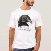 Black Vulture Buzzard  T-shirt (Voorkant)