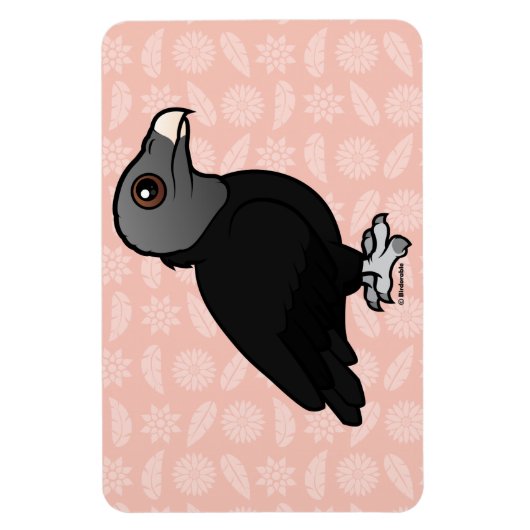 Black Vulture Magneet (Verticaal)