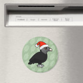 Black Vulture Santa Magneet (Insitu (Vaatwasser))