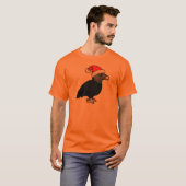 Black Vulture Santa T-shirt (Voorkant volledig)