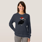 Black Vulture Santa T-shirt (Voorkant volledig)