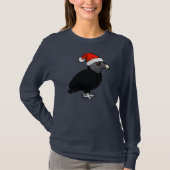 Black Vulture Santa T-shirt (Voorkant)
