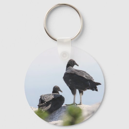 Black Vultures Sleutelhanger (Voorkant)