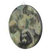 Black Walnoten Dartbord (Voorkant Rechts)
