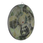 Black Walnoten Dartbord (Voorkant Links)