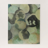 Black Walnoten Jigzaag Puzzle Legpuzzel (Verticaal)