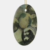 Black Walnoten Keramisch Ornament (Rechts)