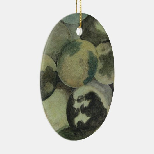 Black Walnoten Keramisch Ornament (Rechts)