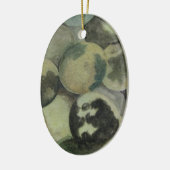 Black Walnoten Keramisch Ornament (Links)