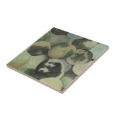 Black Walnoten Tegeltje (Zijkant)