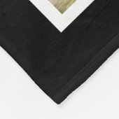 Black Wanted Chosen Loved Aangenomen Photo Collage Fleece Deken (Hoek)