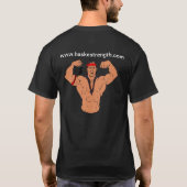 Black Warrior t-shirt (Achterkant)