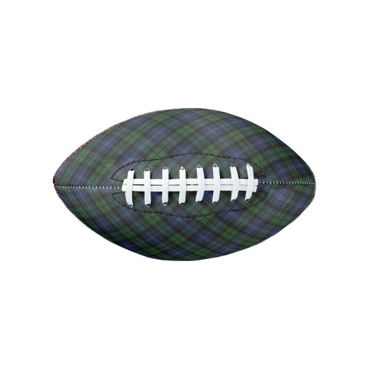 Black Watch Ancient Original Scottish Tartan American Football (Voorkant)
