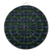 Black Watch Ancient Original Scottish Tartan Dartbord (Voorkant)
