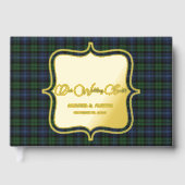Black Watch Ancient Original Scottish Tartan Gastenboek (Voorkant)