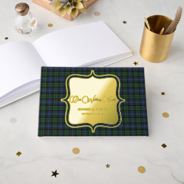 Black Watch Ancient Original Scottish Tartan Gastenboek