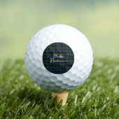 Black Watch Ancient Original Scottish Tartan Golfballen (Insitu Shirt)