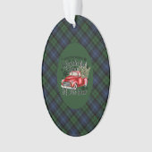 Black Watch Ancient Original Scottish Tartan  Ornament (voorkant)