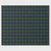 Black Watch Ancient Scottish Tartan Cadeaupapier (Vlak)