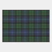 Black Watch Ancient Scottish Tartan Inpakpapier Vel (Voorkant 2)