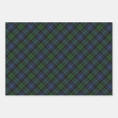 Black Watch Ancient Scottish Tartan Inpakpapier Vel (Voorkant)