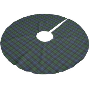 Black Watch Ancient Scottish Tartan Kerstboom Rok