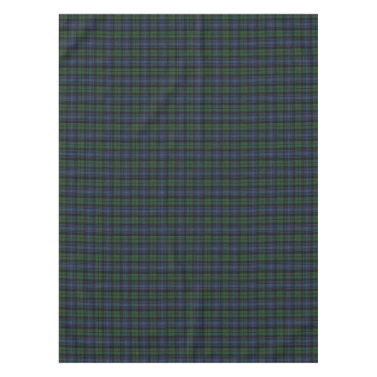 Black Watch Ancient Scottish Tartan Tafelkleed (Voorkant)