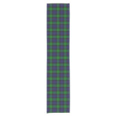 Black Watch Campbell Tartan Korte Tafelloper (Voorkant)