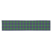 Black Watch Campbell Tartan Korte Tafelloper (Horizontaal)