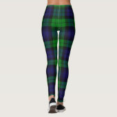Black Watch Campbell Tartan Leggings (Achterkant)