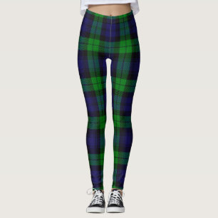 Black Watch Campbell Tartan Leggings