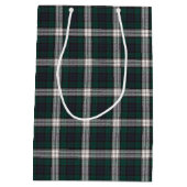 Black Watch Dress Modern Scottish Tartan Medium Cadeauzakje (Achterkant)