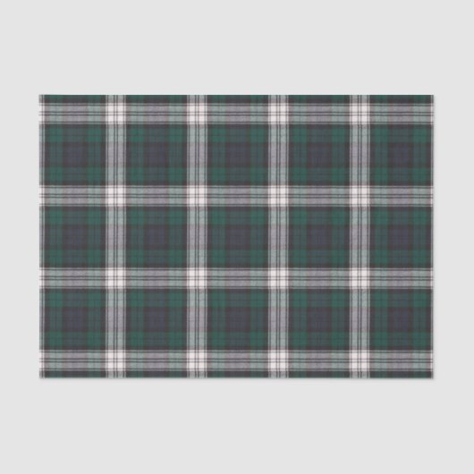 Black Watch Dress Modern Scottish Tartan Tissuepapier (Voorkant)