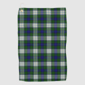 Black Watch Dress Modern Tartan Patroon Golfhanddoek (Voorkant)
