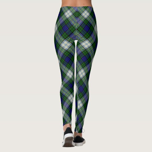 Black Watch Dress Modern Tartan Pset Argyle Leggings (Achterkant)